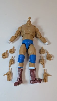 WWE Elite Ultimate Coliseum RODDY PIPER Forraje Personalizado Mediano Masculino CUERPO MANOS Lote Foto 1 de 2