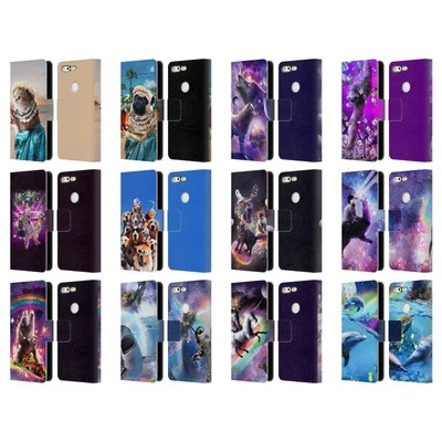FUNDA BILLETERA LIBRO CUERO ANIMALES GALAXIA ALEATORIA OFICIAL PARA TELÉFONOS GOOGLE Foto 1 de 4