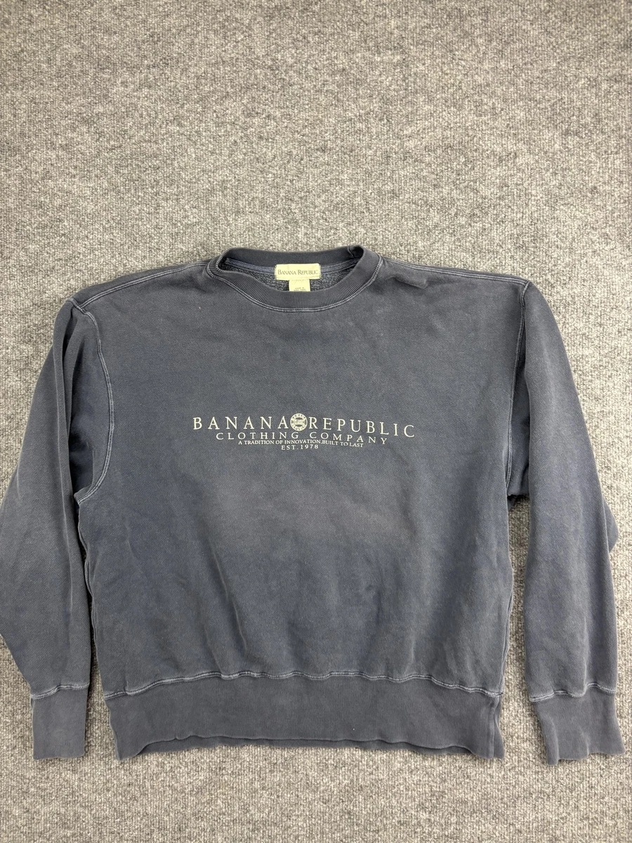 Banana Republic Sweatshirt, Crew Hoodies & Sweatshirts for Men for