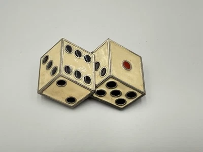 Vintage Dice Belt Buckle The Great American Buckle Co. ©1990 - Image 1 of 3