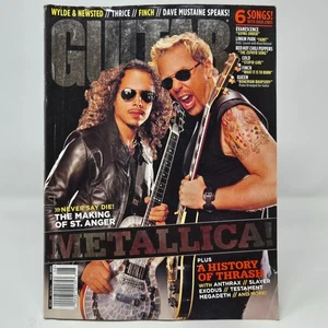 Guitar World Magazine August 2003 Metallica St. Anger, History of Thrash... - Imagen 1 de 3