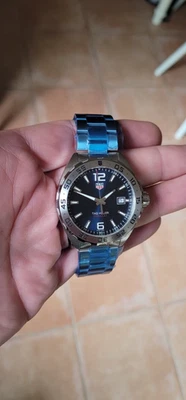 New Tag Heuer WAZ1118.BA0875 Blue Mens Formula 1 Series Quartz Watch Silver - Image 1 of 4