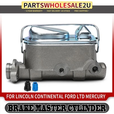 Cilindro maestro de freno para Lincoln Continental Ford LTD Mercury con depósito Foto 1 de 4