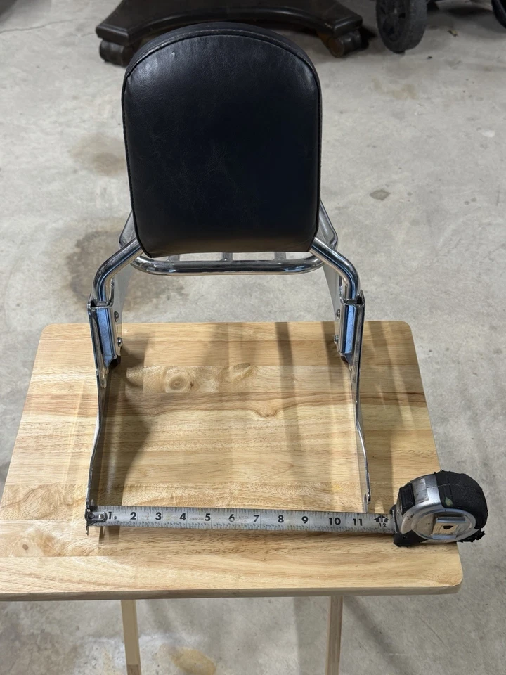 2011 harley davidson fatboy sissy bar with luggage rack - Image 1 of 4