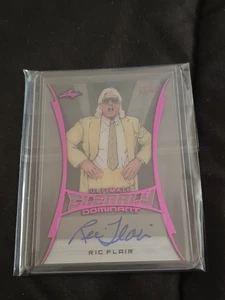 Ric Flair 2020 Leaf Ultimate Clearly Dominant Autograph Auto 12/15 WCW WWE WOOOO - Picture 1 of 11