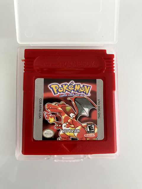 Pokémon Red Version, Game Boy, Jogos