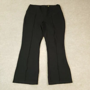 Lysse Pants Womens 2X Plus Black Bootcut Pull On Comfort Stretch Casual - Picture 1 of 8