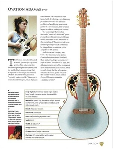 Kaki King Ovation Adamas + Wire Colin Newman Ernährer Gitarrenartikel mit Spezifikationen - Bild 1 von 4