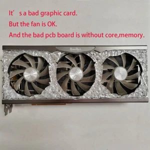 Para Palit RTX3090 GAMEROCK con Luz RGB Disipador de Calor Ventilador de Enfriamiento o Placa PCB defectuosa - Imagen 1 de 8