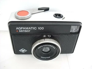 **1970`s AGFA AGFAMATIC 100 SENSOR 126 CARTRIDGE FILM VIEWFINDER CAMERA** - Picture 1 of 2