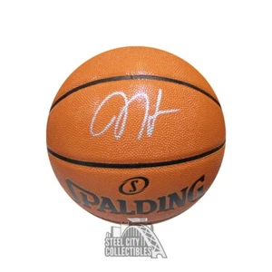 James Harden Autographed Spalding Basketball - Fanatics (Silver Ink) - Picture 1 of 1