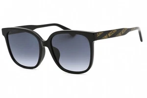 MOSCHINO MOS134/F/S 7RM 9O Sunglasses Black Pattern Frame Dark Grey Lens 58mm - Picture 1 of 4