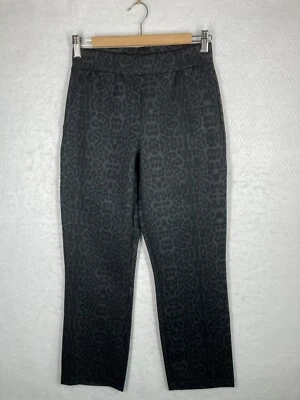 Social Standard by Sanctuary Legging Small On the Go Black Animal Print New - Image 1 of 4