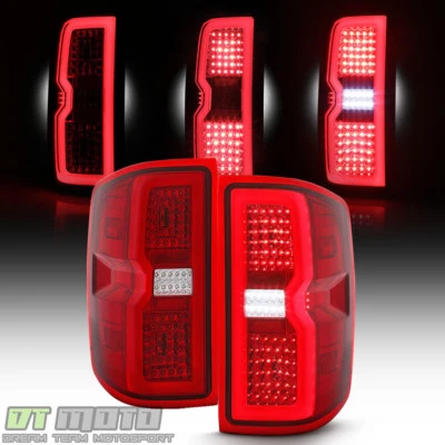 Luces traseras LED [3D secuencial] Silverado 1500 15-19 2500/3500HD 2014-2018 Foto 1 de 4