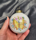 OOAK Vintage 2004 Hand painted Bulb Christmas Ornament from Bob and Ann Landry