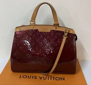 Auth Louis Vuitton 2WAY Handbag Shoulder Bag Monogram Vernis Blair GM M91689 - Picture 1 of 14