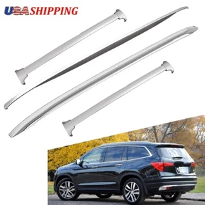 4Pcs Roof Rack Side Rail + Cross Bar for Honda Pilot 2016-2022 Roof Rails Bars - Picture 1 of 8