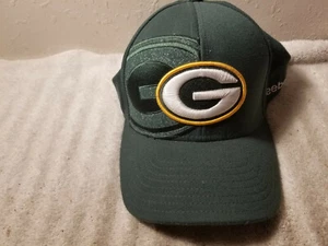Green Bay Packers Cap Reebok L/XL New - Picture 1 of 6