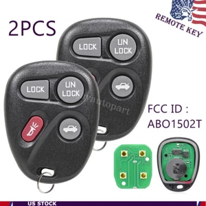 2 For 1996 1997 1998 1999 2000 2001 Pontiac Firebird Remote Car Key Fob ABO1502T - Picture 1 of 7