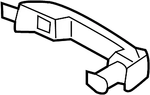  OEM TOYOTA FJ CRUISER EXTERIOR NEGRO MANIJA DE PUERTA DELANTERA IZQUIERDA O DERECHA Foto 1 de 1