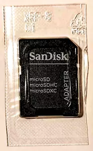 Micro SD Adapter SanDisk microSD microSDHC microSDXC Waterproof High Capacity - Picture 1 of 2