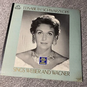 Elisabeth Schwarzkopf SINGS WEBER & WAGNER Sealed LP VINYL RECORD - Imagen 1 de 2