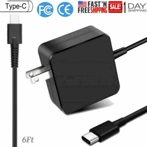 65W 45W USB-C Laptop Charger for Lenovo ThinkPad Yoga L13 E15 E14 X13 T14 L14 15 - Picture 1 of 12