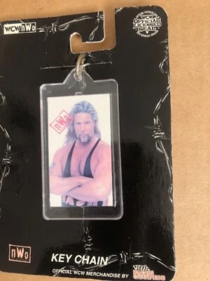 WCW NWO wrestling vintage keychain Kevin Nash  - Image 1 of 2