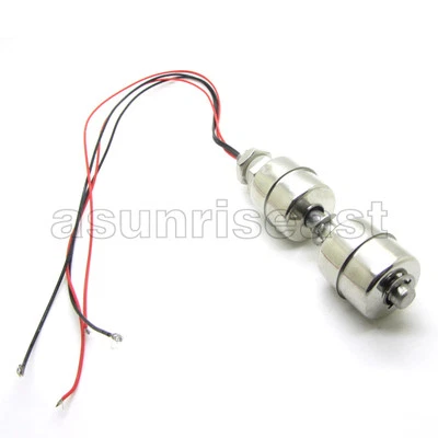 100mm Float Switch Double ball 304 Stainless Steel Liquid Water Level Sensor  - Image 1 of 4