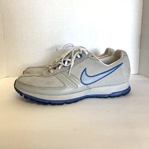 Nike Air Zoom Damen-Laufschuhe Wildleder grau blau Größe 10 316789-041 - Bild 1 von 7
