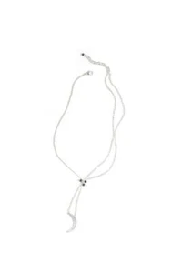 Shiraleah Moon Lariat Halskette One Size Neu - Bild 1 von 5