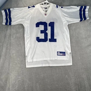 NFL Dallas Cowboys R. Williams #31 Size L Reebok Jersey Football Rare White Fan - Picture 1 of 16