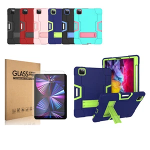 For Apple iPad Pro 11 2022 Case Shockproof Armor Rubber Cover,Screen Protector - Picture 1 of 37