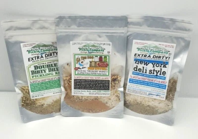 White Mountain Pickle Company - Eggcelent Adventure 3 Pk SPICY Egg Pickling Kits