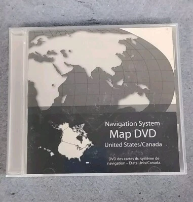 2007 Cadillac SRX Navigation System Map Dvd USA/Canada  - Image 1 of 3