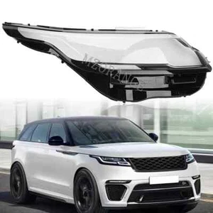 Right Side Front Headlight Clear Lens Cover For Land Range Rover Velar 2017-2022 - Picture 1 of 12