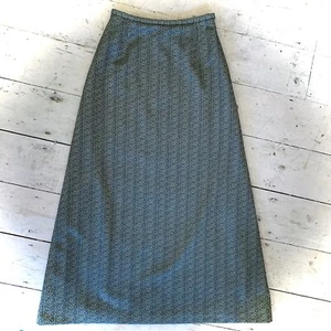Maxi gonna lurex vintage anni 60 di design taglia 10 - Foto 1 di 8