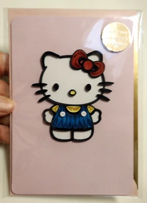 1 Card Hallmark Signature HELLO KITTY Quilling Hope Today Oh So Lovely - Image 1 of 4