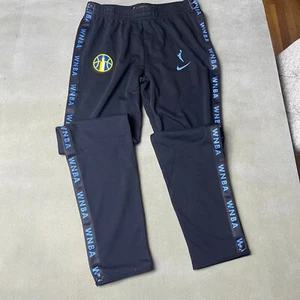 Nike WNBA Chicago Sky Team Issued Warm Up Snap Pants Women's Size M Extreme-Tall - Picture 1 of 6