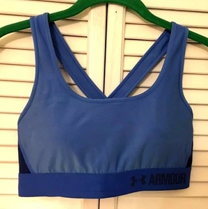 Under Armour 1276503 Women's Armour Crossback Sports Bra Size M - Picture 1 of 5