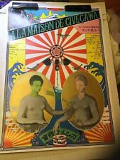 Tadanori Yokoo A LA MAISON DE M. CIVE AWA B1 size Poster Showa Retro Collection