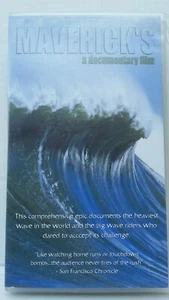 MAVERICK'S VHS NTSC 1998 Clearwater Films Grant Washburn surfing film NEW-SEALED - Picture 1 of 5
