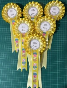 Rosette di Pasqua 2 livelli, 1°-3°, 1°-4° o 1°-6°, SPEDIZIONE GRATUITA - Foto 1 di 6