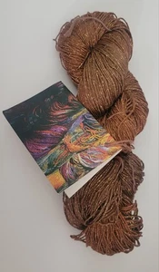 Rayon Metallic Garn Schokolade 1 Knäuel Blaureiher - Bild 1 von 4