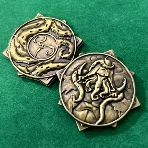Moneta Marcatore Palla da Golf Wild Cool | Creatura Cthulhu Lovecraft Mythos Necronomicon - Foto 1 di 5