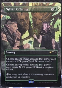 Sylvan Offering #1309 Guarida Secreta Gota Arco Iris Lámina Raro - Imagen 1 de 2