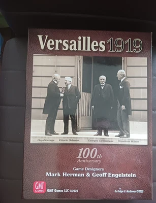 Boîte GMT Wargame Versailles 1919 TBE Peu servi - Photo 1/4