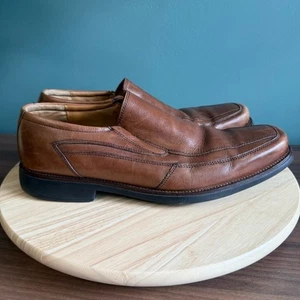 Mocasín Bostonian para Hombres 13M Signia Lite Vestido Punta de Bicicleta Sin Cordones 26416 Marrón Distres - Imagen 1 de 10