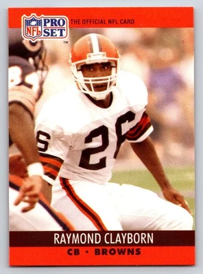 1990 Pro Set - Raymond Clayborn #471 - Image 1 of 2