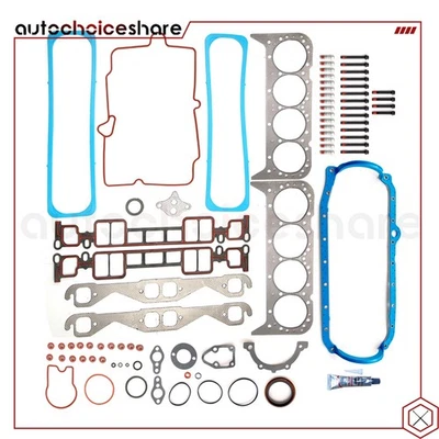 Full Gasket Head Bolts Set For Chevrolet GMC K1500 K2500 K3500 C1500 C2500 C3500 Foto 1 de 4